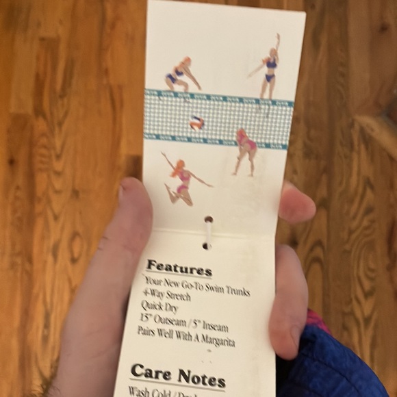 Duvin Pink Skies Swim Short new w/ tags - Picture 5 of 5